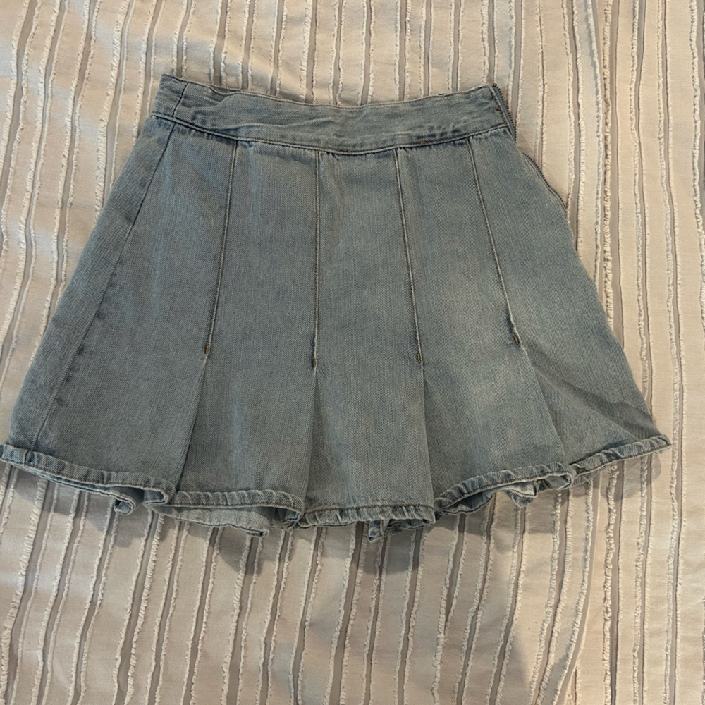 Jean Mini Skirt